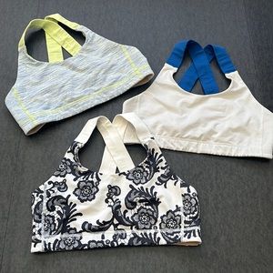 Set of lululemon sports bras